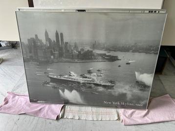 Poster zwart-wit- New York Skyline beschikbaar voor biedingen