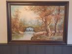 Fraai schilderij , hand geschilderd., Antiek en Kunst, Ophalen