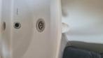 Wastafel voor in de wc of krappe plek - wit, Ophalen, Gebruikt, Wit