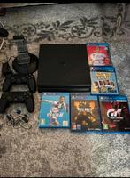 Playstation  1tb slim, Ophalen of Verzenden, Zo goed als nieuw, Met 1 controller, Slim