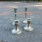 Leuk setje kandelaars, Ophalen of Verzenden, Glas
