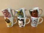 6x Senseo mokken, Ophalen, Zo goed als nieuw, Overige stijlen, Kop(pen) en/of Schotel(s)