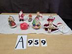 kerst beeldjes hangers 9x [a959], Diversen, Kerst, Ophalen of Verzenden