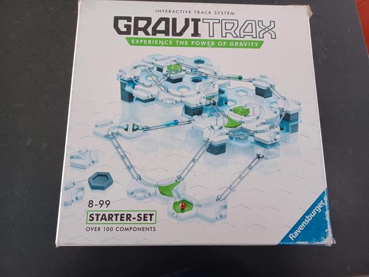 GRAVITRAX starterset + extension vertical+  uitbreidingen, Hobby en Vrije tijd, Gezelschapsspellen | Overige, Gebruikt, Ophalen