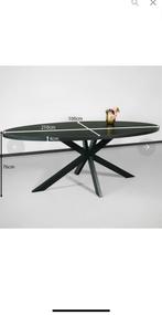 Ovale TAFELBLAD 210cm, Ophalen, Gebruikt, 200 cm of meer, 50 tot 100 cm