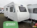 Caravelair Alba 466 Doréma voortent, Dwarsbed, Bedrijf, Treinzit, Schokbreker