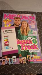 Meiden Magazine met Suzan & Freek + Nagelstickers, Ophalen of Verzenden, Zo goed als nieuw, Damesbladen