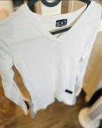 EA7 Emporio Armani Witte Trui Maat M, Ophalen of Verzenden, Gedragen, Maat 38/40 (M), Wit