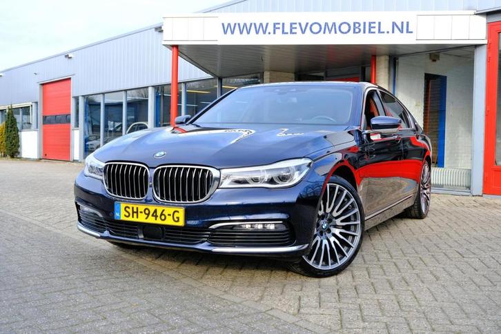 BMW 7-serie 740e iPerformance High Executive Aut. Pano|Leder, Auto's, BMW, Bedrijf, Te koop, 7-Serie, 360° camera, ABS, Achteruitrijcamera