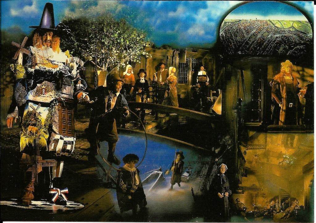 Ansichtkaart	Amsterdam	Madame Tussaud's	Gouden Eeuw, Verzenden, 1980 tot heden, Gelopen, Noord-Holland