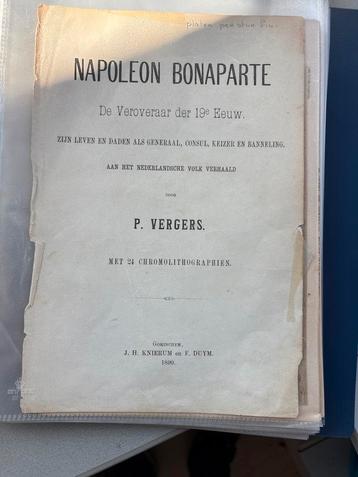 Napoleon, bonaparte, 19e eeuw, antiek, foto’s,generaal beschikbaar voor biedingen