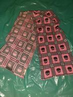 Skull Sjaal - Roze & Zwart, Verzenden, Zo goed als nieuw