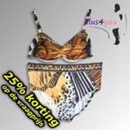 29971 Zgan Bikini met beugel  mt 46C  B19, Kleding | Dames, Grote Maten, Overige kleuren, Ophalen of Verzenden, Zo goed als nieuw