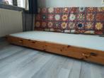 Onderschuifbed met matras, Huis en Inrichting, Ophalen, 90 cm, Eenpersoons, 190 cm of minder