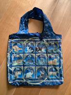 Blauwe Opvouwbare Boodschappentas met Katten Sterrenbeelden, Ophalen of Verzenden, Zo goed als nieuw, Blauw, Shopper