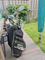 Dunlop Golfset in Titleist Tas ( voor op een troley), Sport en Fitness, Golf, Ophalen, Gebruikt, Set, Overige merken