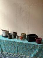 Partijtje bloempotten, Ophalen, Rond, Binnen, Zo goed als nieuw