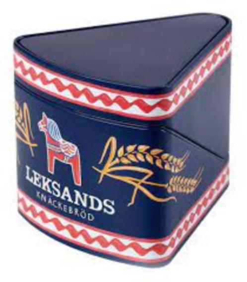 Voor je crackers: NIEUW Leksands Knäckebröd bewaarblik!, Huis en Inrichting, Keuken | Keukenbenodigdheden, Nieuw, Ophalen of Verzenden