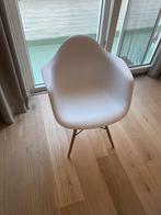 Witte Kuipstoel, Huis en Inrichting, Stoelen, Ophalen, Kunststof, Gebruikt, Wit