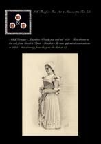Adolf Geringer Josephine Wessely Act.1887 Goethe’s Gretchen, Verzenden
