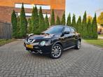 Nissan Juke 1.2 Dig-t 2014 Zwart Tekna Navi Camera Pano Leer, Voorwielaandrijving, 639 kg, 1250 kg, Zwart