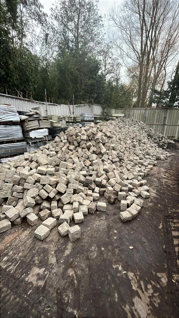 Kinderkoppen, Tuin en Terras, Grind, Keien en Split, Gebruikt, Kei, Grijs, Ophalen of Verzenden