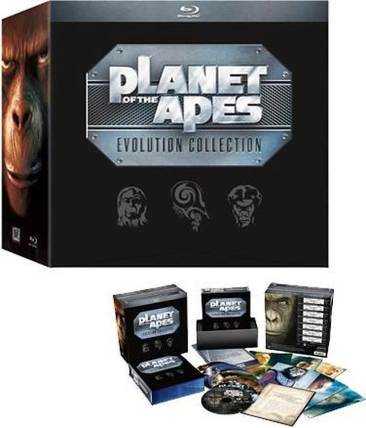 Planet Of The Apes - Evolution Collection, Cd's en Dvd's, Blu-ray, Zo goed als nieuw, Actie, Boxset, Ophalen of Verzenden