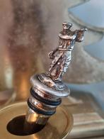 Vintage Wijnstopper Golfer - 9 cm, Antiek en Kunst, Ophalen of Verzenden