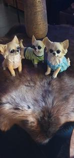 Chihuahua beeldjes ., Ophalen of Verzenden, Zo goed als nieuw, Beeldje of Figuurtje