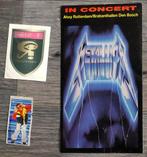 STICKER METALLICA in concert ahoy rotterdam/BRABANTHALLEN DE, Ophalen of Verzenden, Zo goed als nieuw, Overige typen