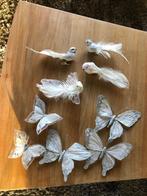 Kerstboom decoratie vlinder/vogels, Diversen, Kerst, Ophalen of Verzenden, Zo goed als nieuw