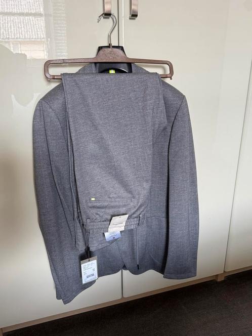 Ongedragen Benvenuto kostuum mt 54 + Linnen overhemd blauw, Kleding | Heren, Carnavalskleding en Feestkleding, Zo goed als nieuw