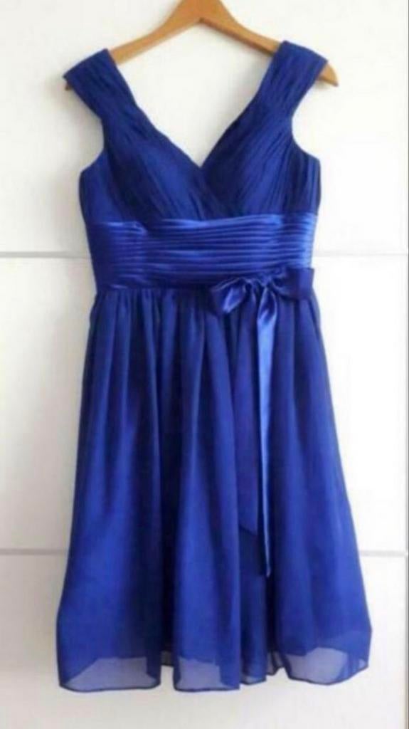 Mooie fel neonblauwe feestjurk Light in the Box maat 38-40, Kleding | Dames, Maat 38/40 (M), Blauw, Ophalen of Verzenden, Zo goed als nieuw