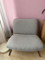 Mooie grijze fauteuil, Huis en Inrichting, Fauteuils, Ophalen, Zo goed als nieuw, Overige materialen