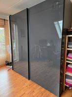 Goossens grote kledingkast grijs hoogglans, Huis en Inrichting, Ophalen, Gebruikt, 200 cm of meer, 200 cm of meer