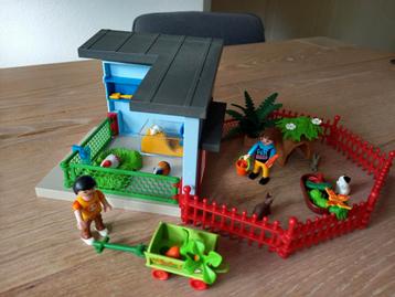 Playmobil Knaagdierenverblijf  beschikbaar voor biedingen