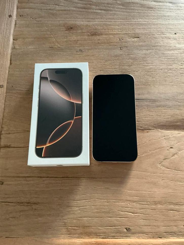 Apple iPhone 16 Pro, Telecommunicatie, Mobiele telefoons | Apple iPhone, Zo goed als nieuw, 128 GB, Zonder abonnement, Zonder simlock