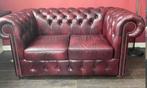 Chesterfield  bank, Huis en Inrichting, Ophalen of Verzenden, Zo goed als nieuw, 75 tot 100 cm, Tweepersoons