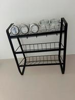 Metalen kruidenrek staand 3 etages, Ophalen of Verzenden, Zo goed als nieuw