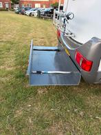 Scooterdrager camper, Ophalen