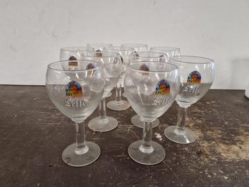 Leffe bierglazen 33cl 7 stuks  beschikbaar voor biedingen