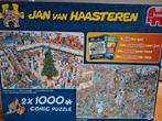 JvH,  Jan van Haasteren 2x 1000 kerstinkopen, black Friday, Ophalen of Verzenden, 500 t/m 1500 stukjes, Gebruikt, Legpuzzel