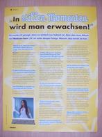 Artikel over Madison Beer uit Duits tijdschrift Bravo - A4, Ophalen of Verzenden, Nieuw, Boek, Tijdschrift of Artikel