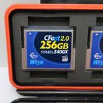 Wise Cfast 2.0 128GB/256GB 3400X | In Nette Staat, Audio, Tv en Foto, Fotografie | Geheugenkaarten, Niet ingevuld, Zo goed als nieuw