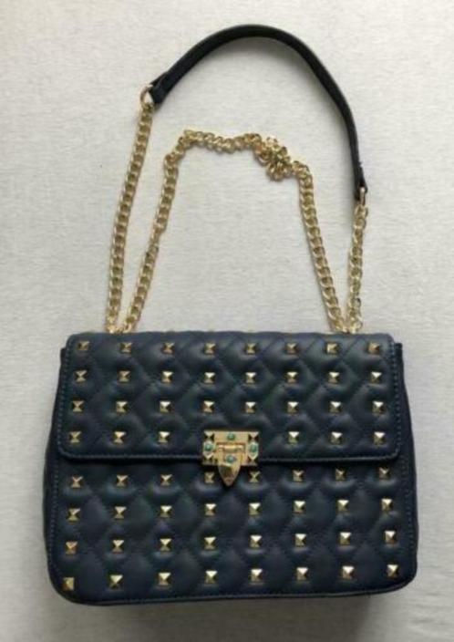 Blauwe tas [DM], Sieraden, Tassen en Uiterlijk, Tassen | Damestassen, Zo goed als nieuw, Handtas, Blauw, Ophalen of Verzenden