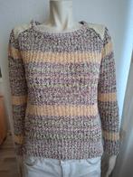 Maison Scotch retro trui kunstleren schouderstukken Maat 36, Overige kleuren, Zo goed als nieuw, Maat 36 (S), Maison Scotch