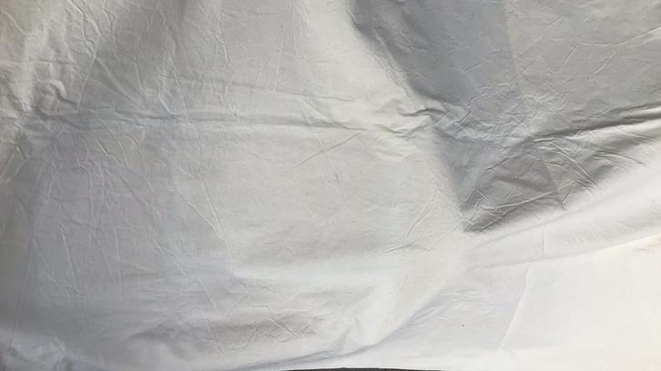 Dubbelbrede coupon Pitjeskatoen/ katoen.  Nieuw, Hobby en Vrije tijd, Stoffen en Lappen, Nieuw, Katoen, 120 cm of meer, 200 cm of meer