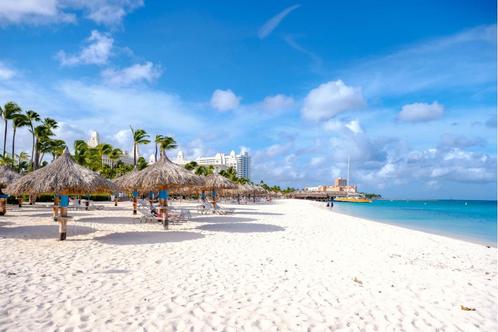 Vliegtickets Aruba, Nederlandse Antillen - Oranjestad, Tickets en Kaartjes, Trein, Bus en Vliegtuig, Met bestemming of datum, Vliegtuig