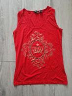 Rood/goude top, Ophalen of Verzenden, Zo goed als nieuw, Maat 38/40 (M), Rood