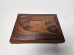 # Mooie houten kist 33x23x11cm, Antiek en Kunst, Curiosa en Brocante, Ophalen of Verzenden